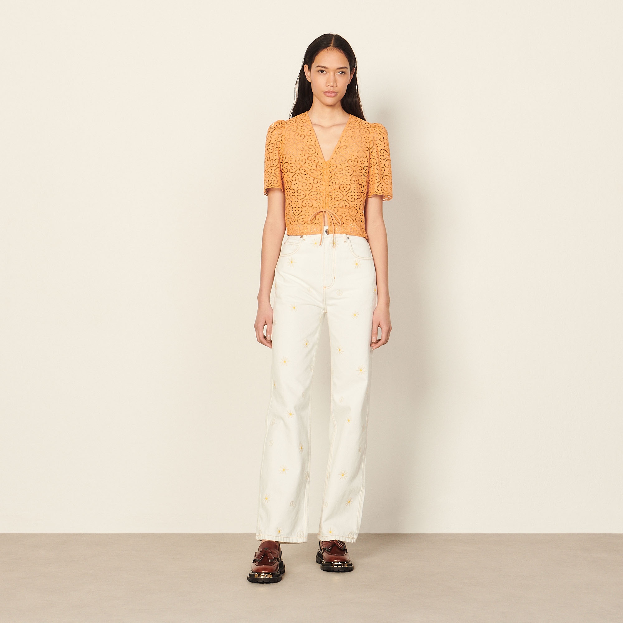 Broderie anglaise top - 6