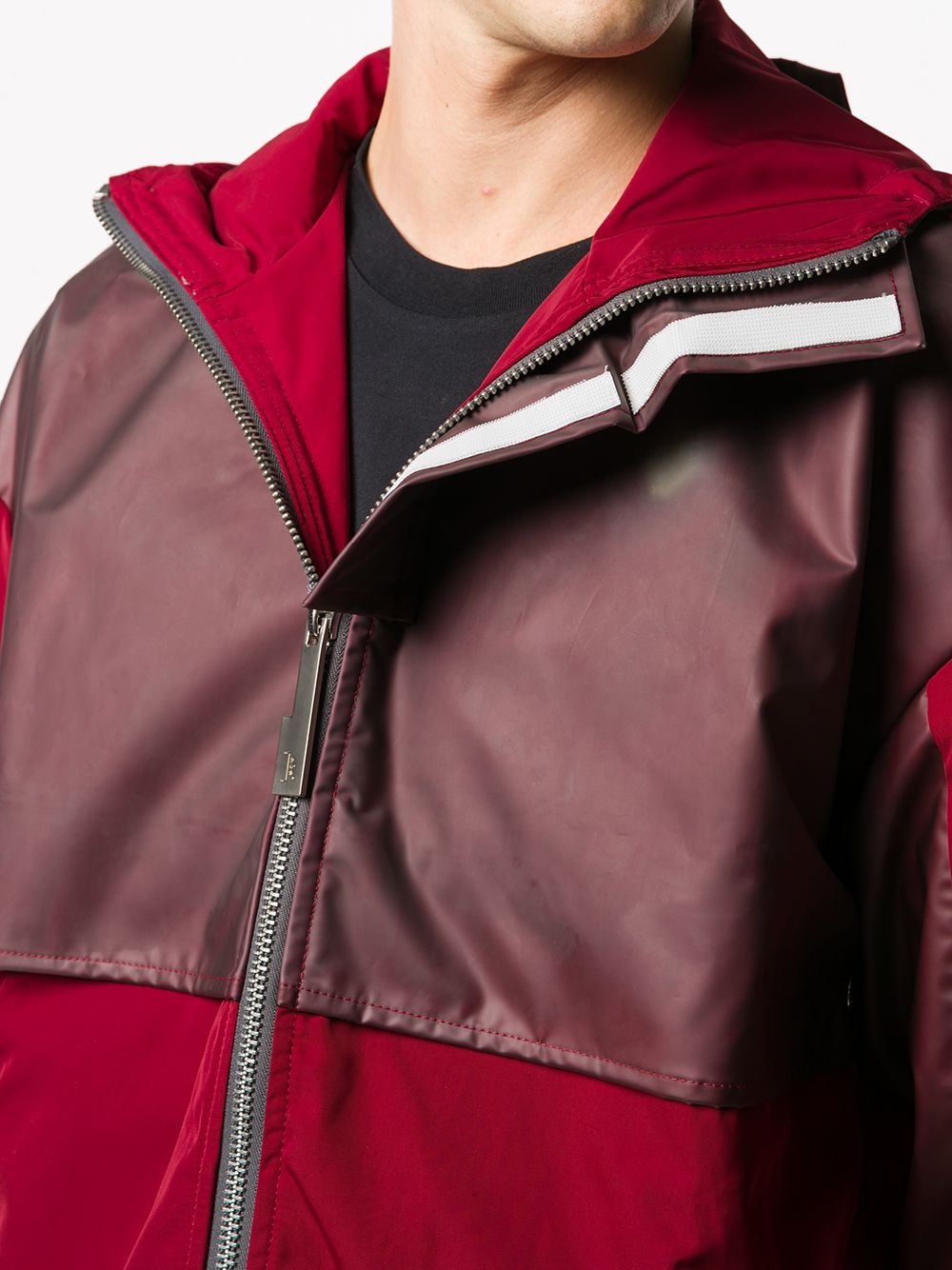 colour-block storm jacket - 5