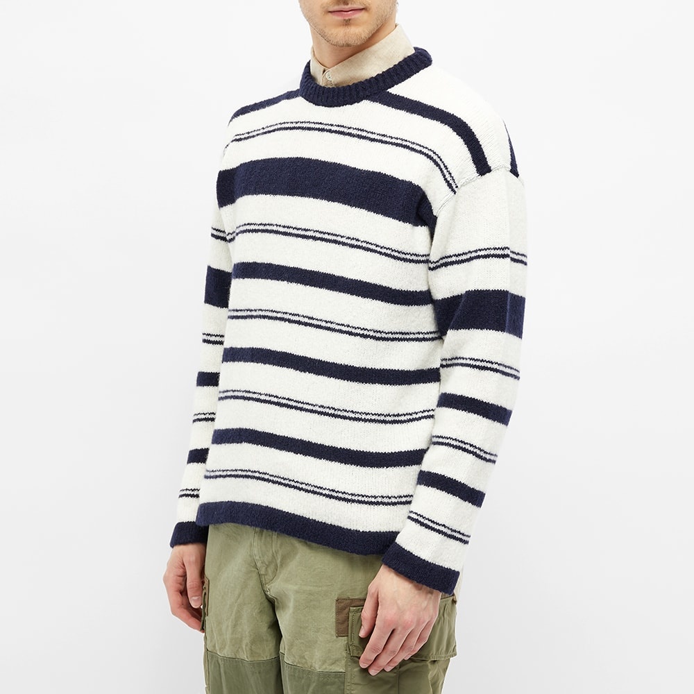 Our Legacy Sonar Striped Crew Knit - 4