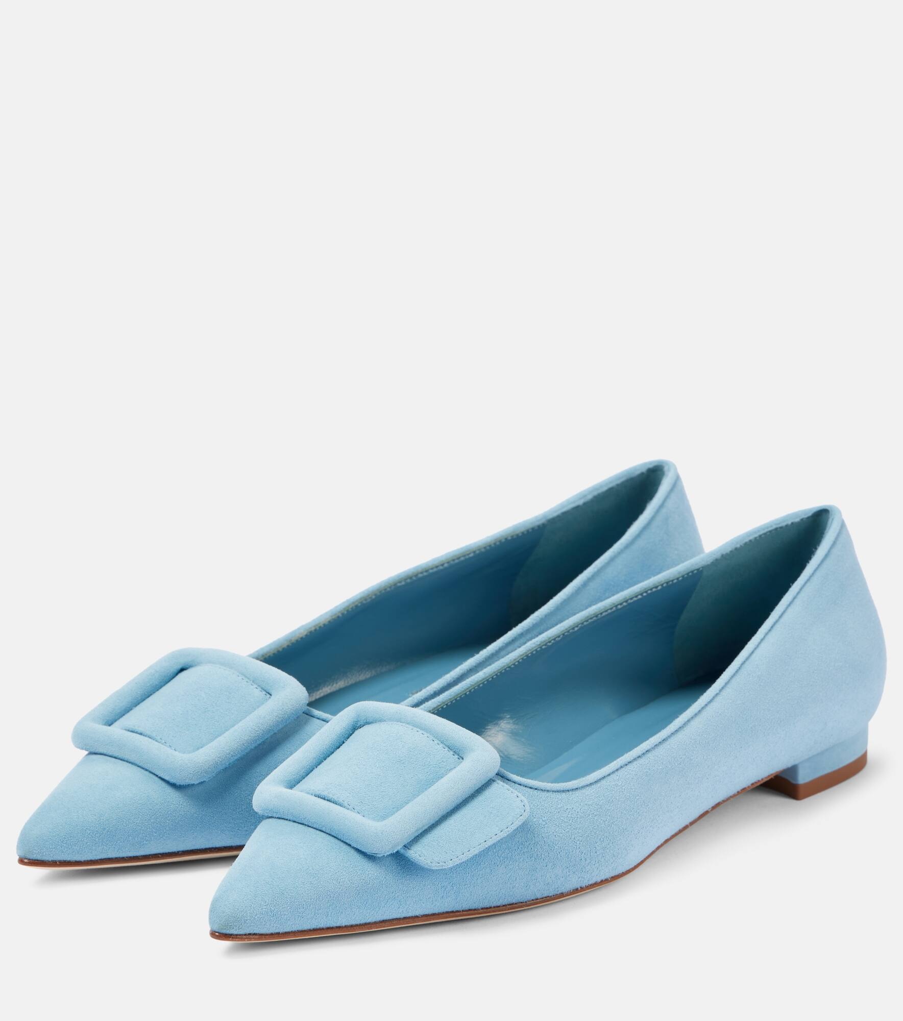 Maysalepumpflat suede ballet flats - 4