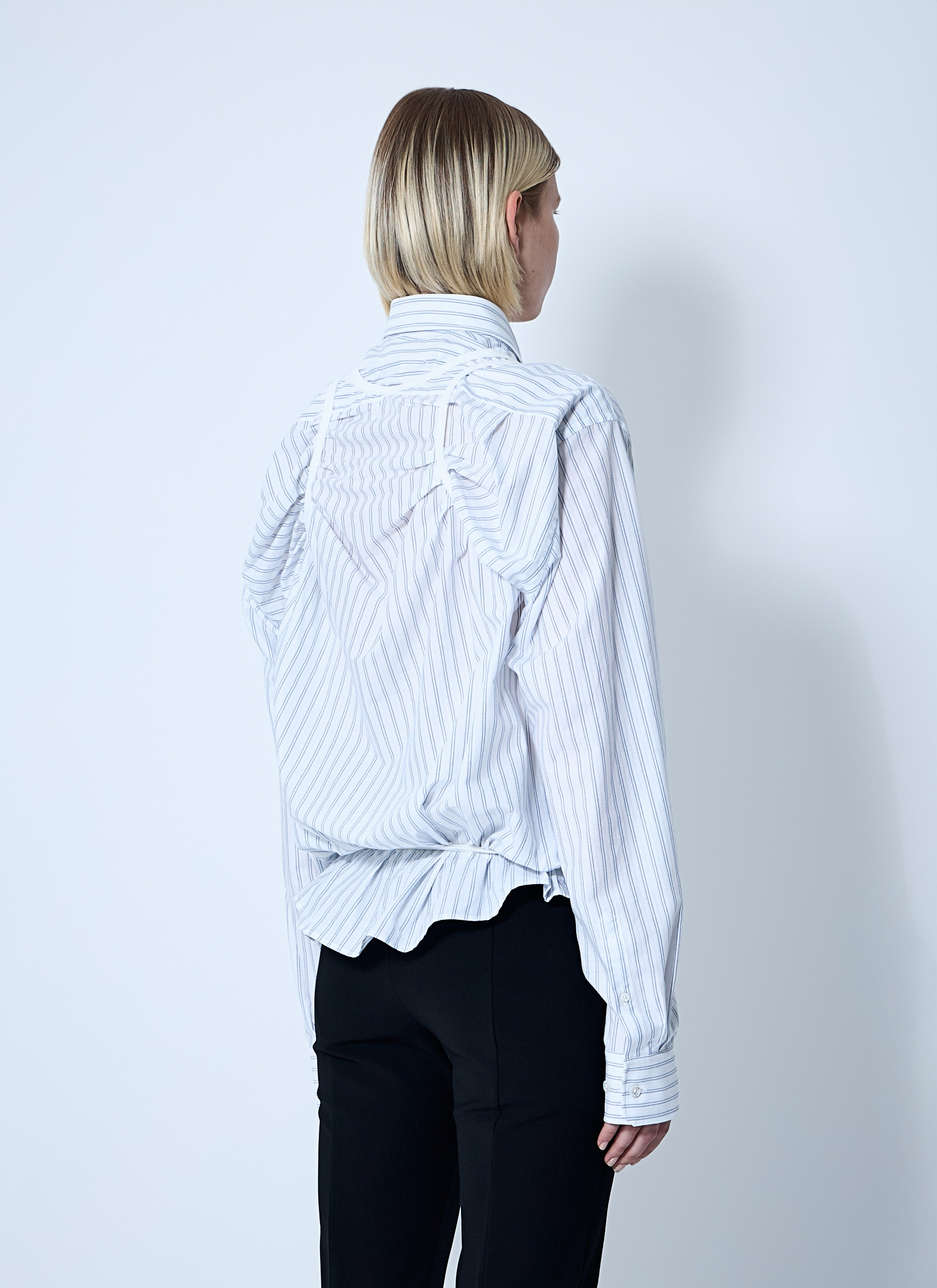Maison Margiela Women Piping Shirt - 4
