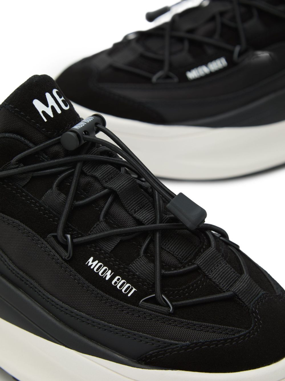logo-embellished platform sneakers - 4