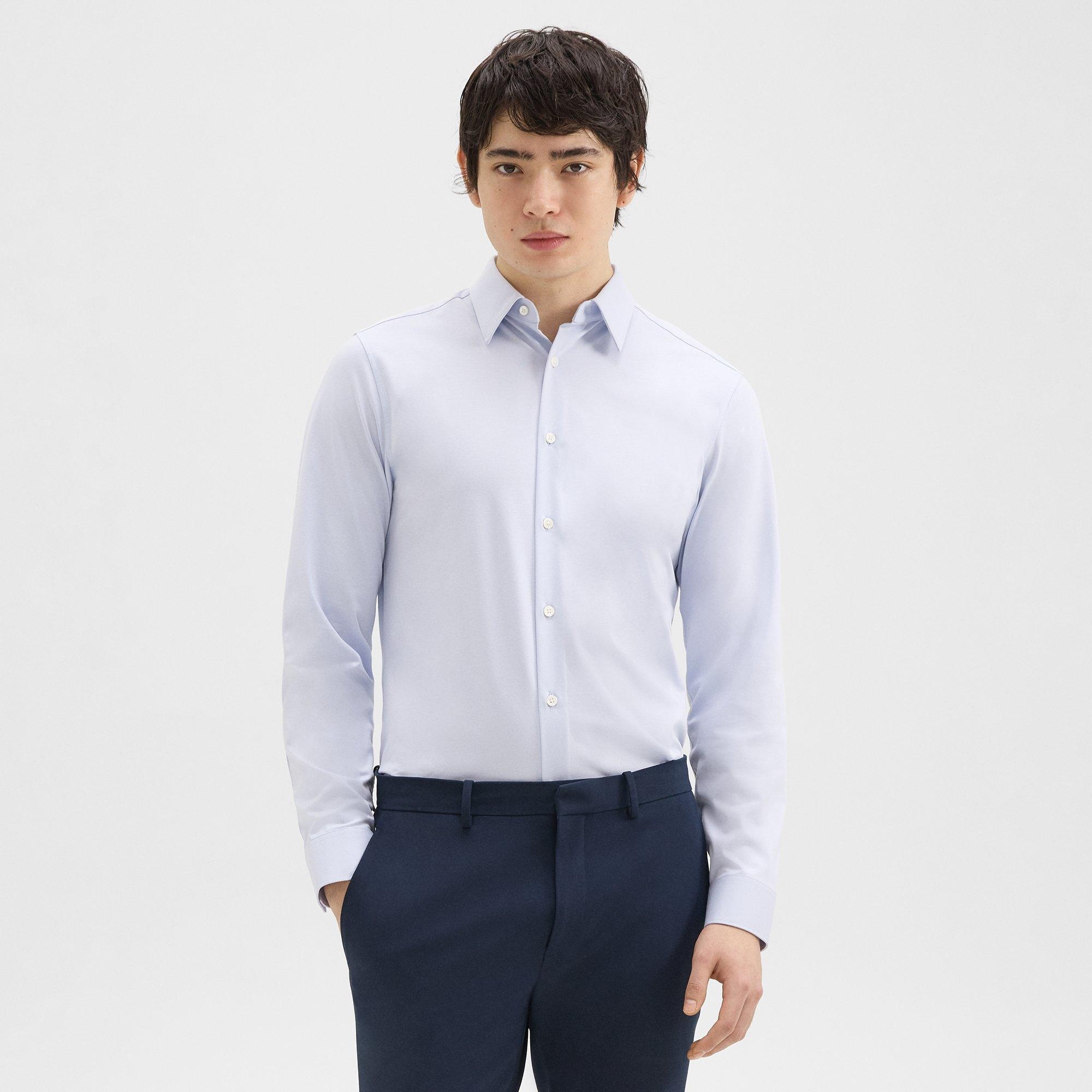 Sylvain Shirt in Structure Knit - 2