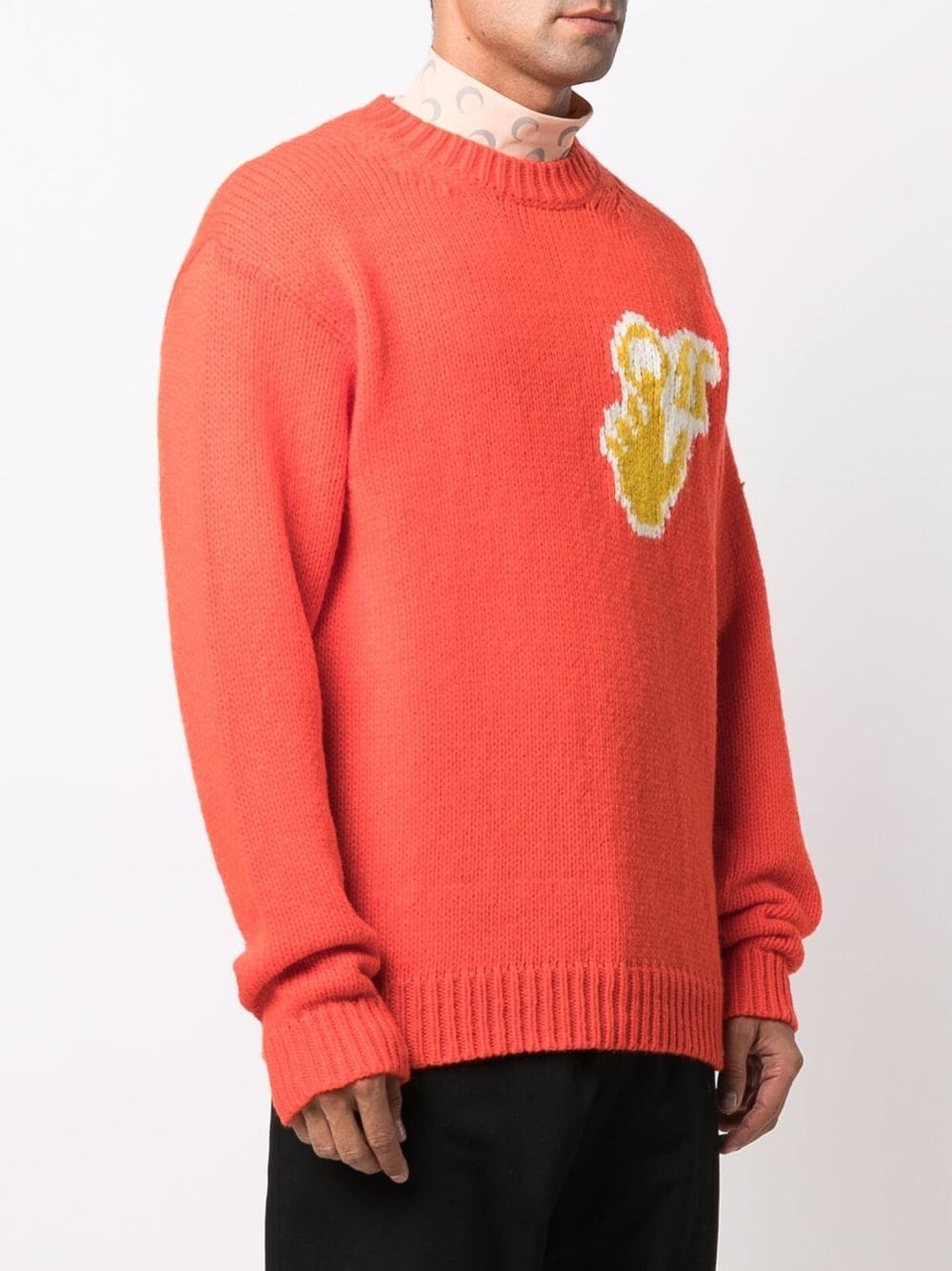 Hands Off intarsia jumper - 3