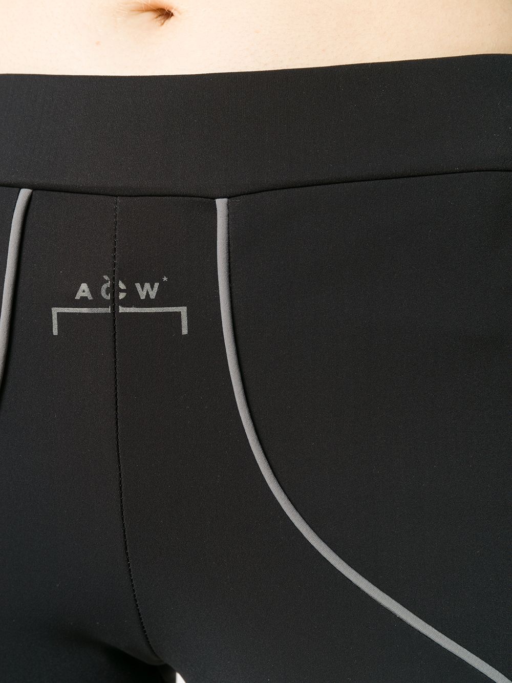 piped logo leggings - 5