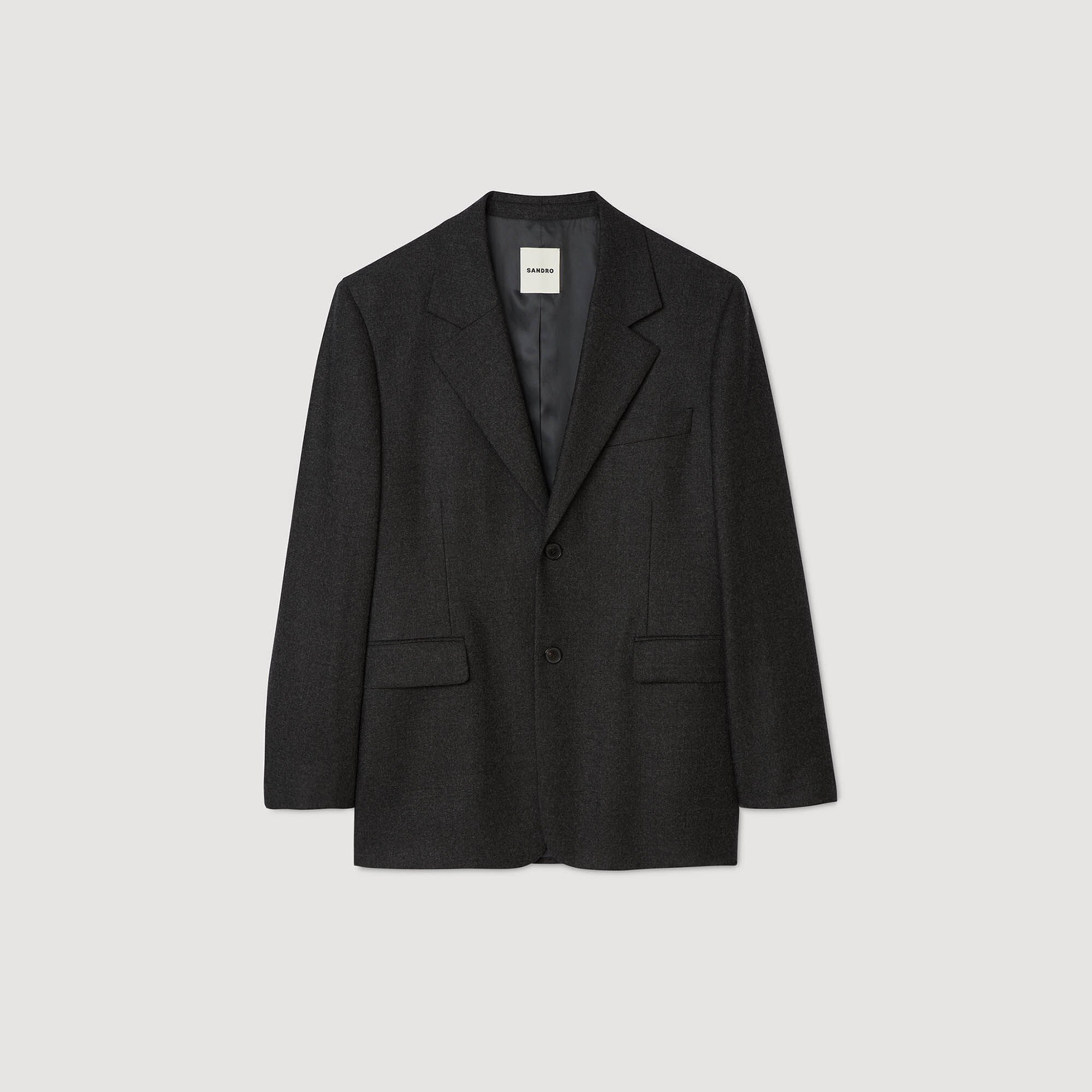 WOOL SUIT JACKET - 6