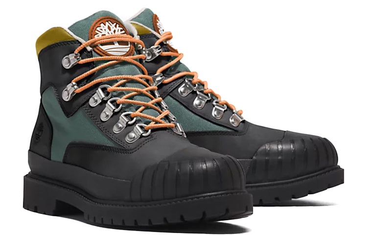 (WMNS) Timberland Heritage Rubber Toe Hiking Boots 'Black' A43TU001 - 4