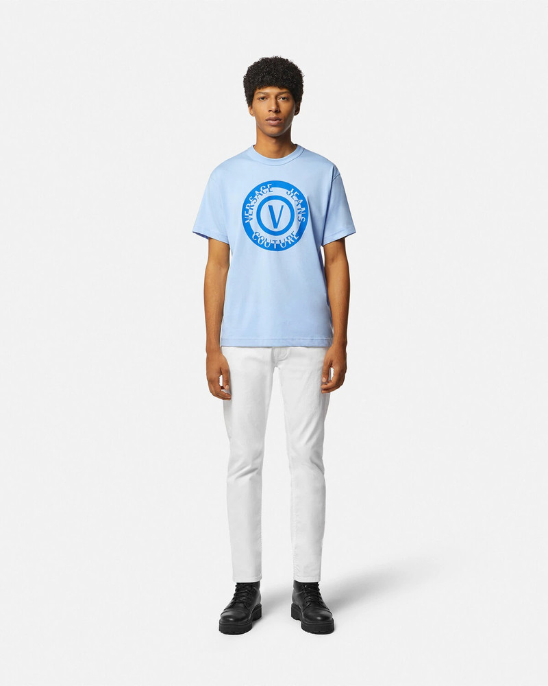 VERSACE JEANS COUTURE V-Emblem Logo T-Shirt outlook