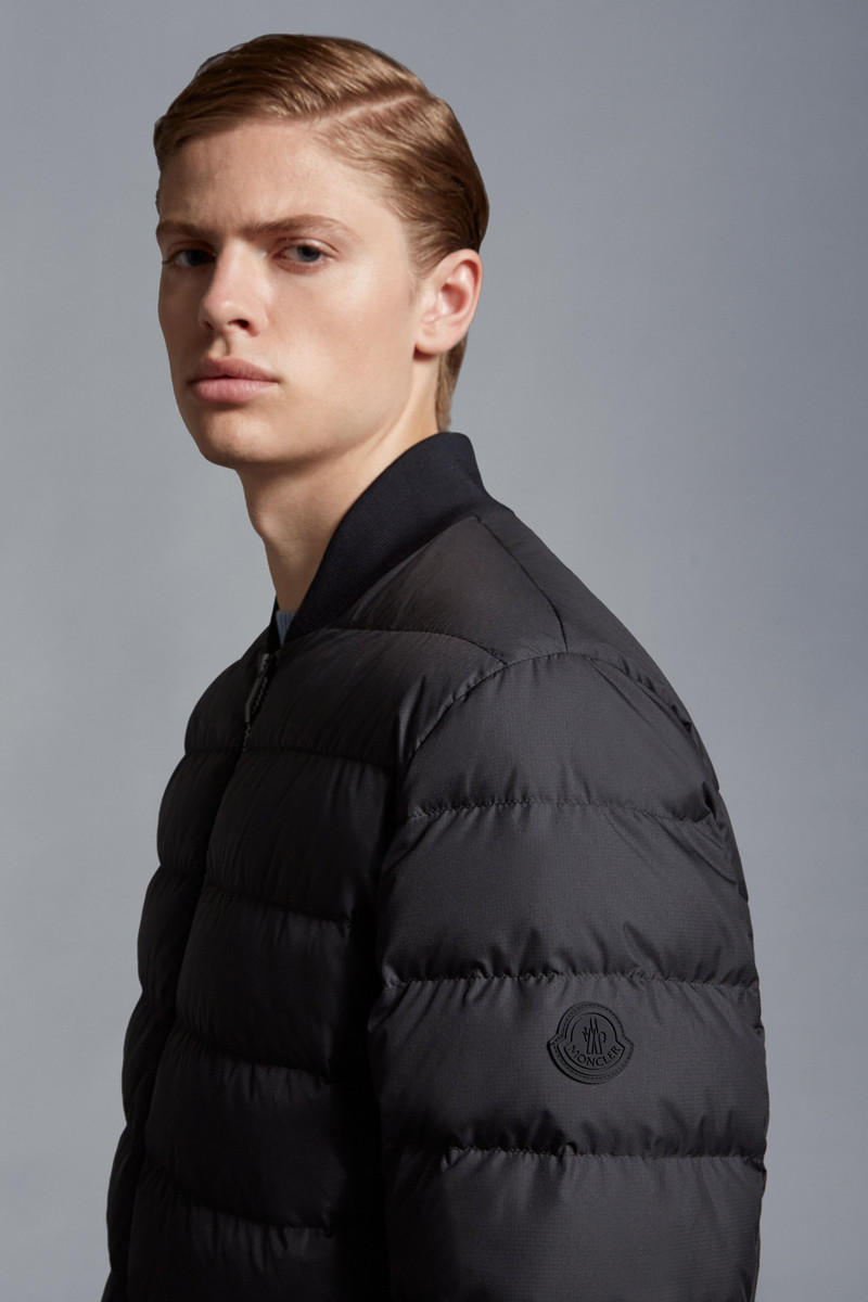 Moncler Oise Down Bomber Jacket | REVERSIBLE