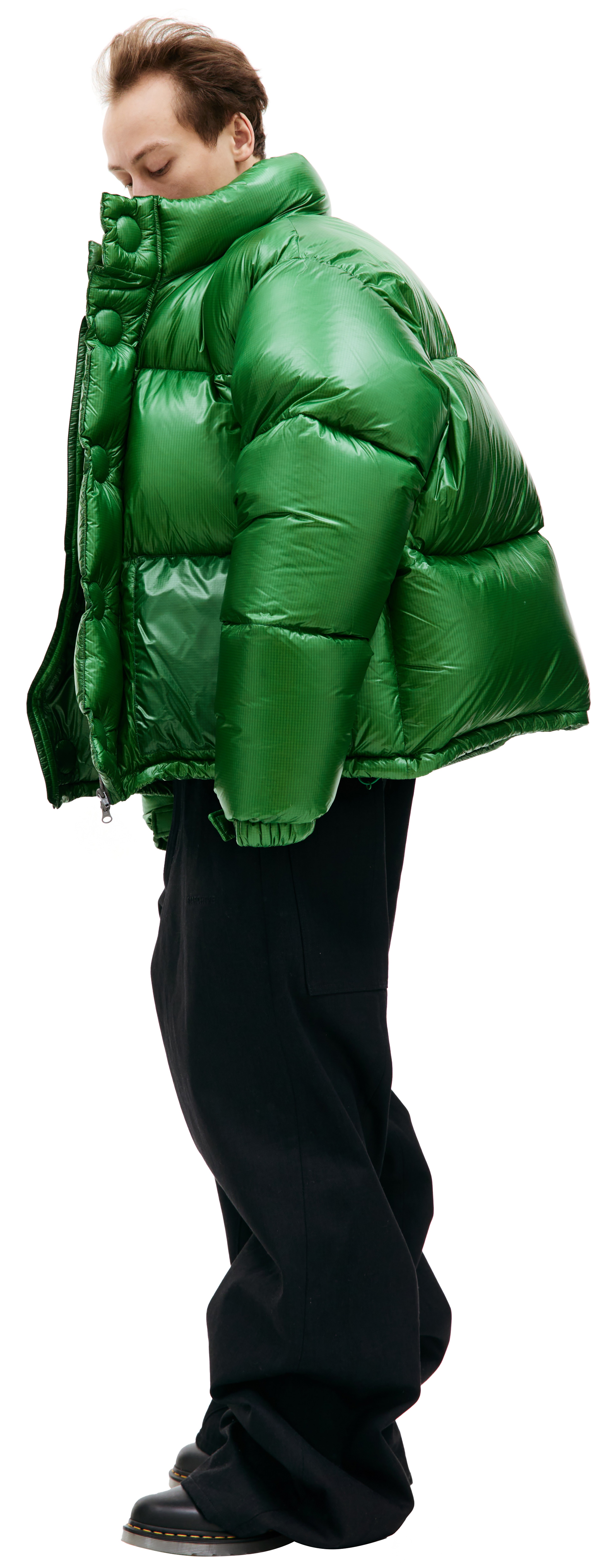 GREEN DOWN JACKET - 2