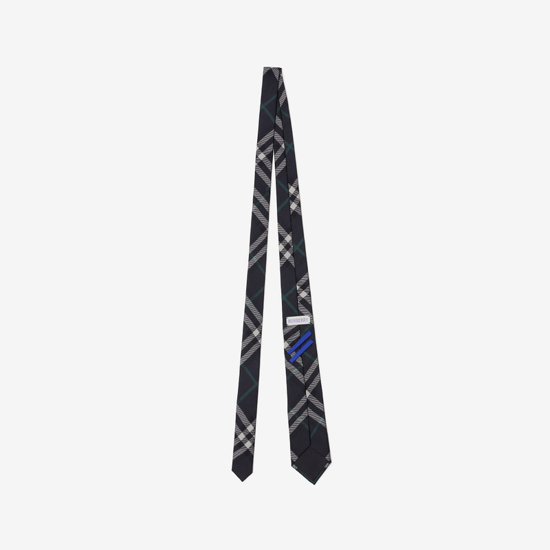 Check Silk Tie 3