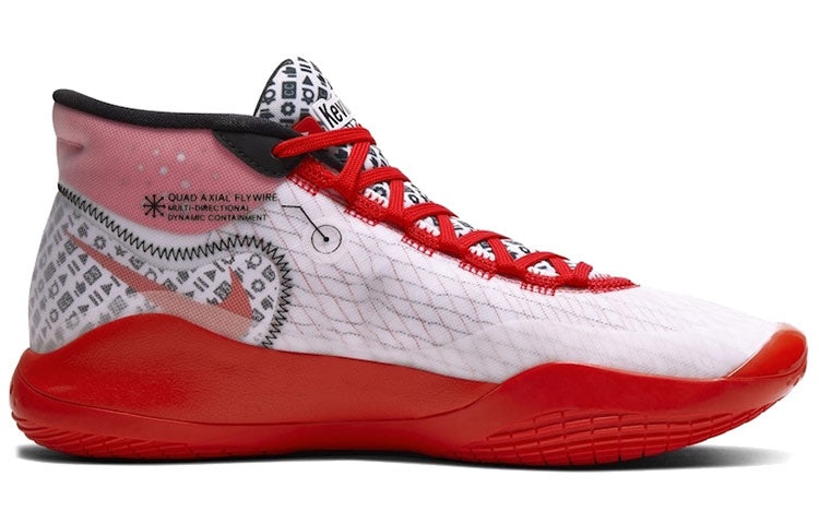 Nike x YouTube KD 12 'Red White' CQ7731-900 - 2