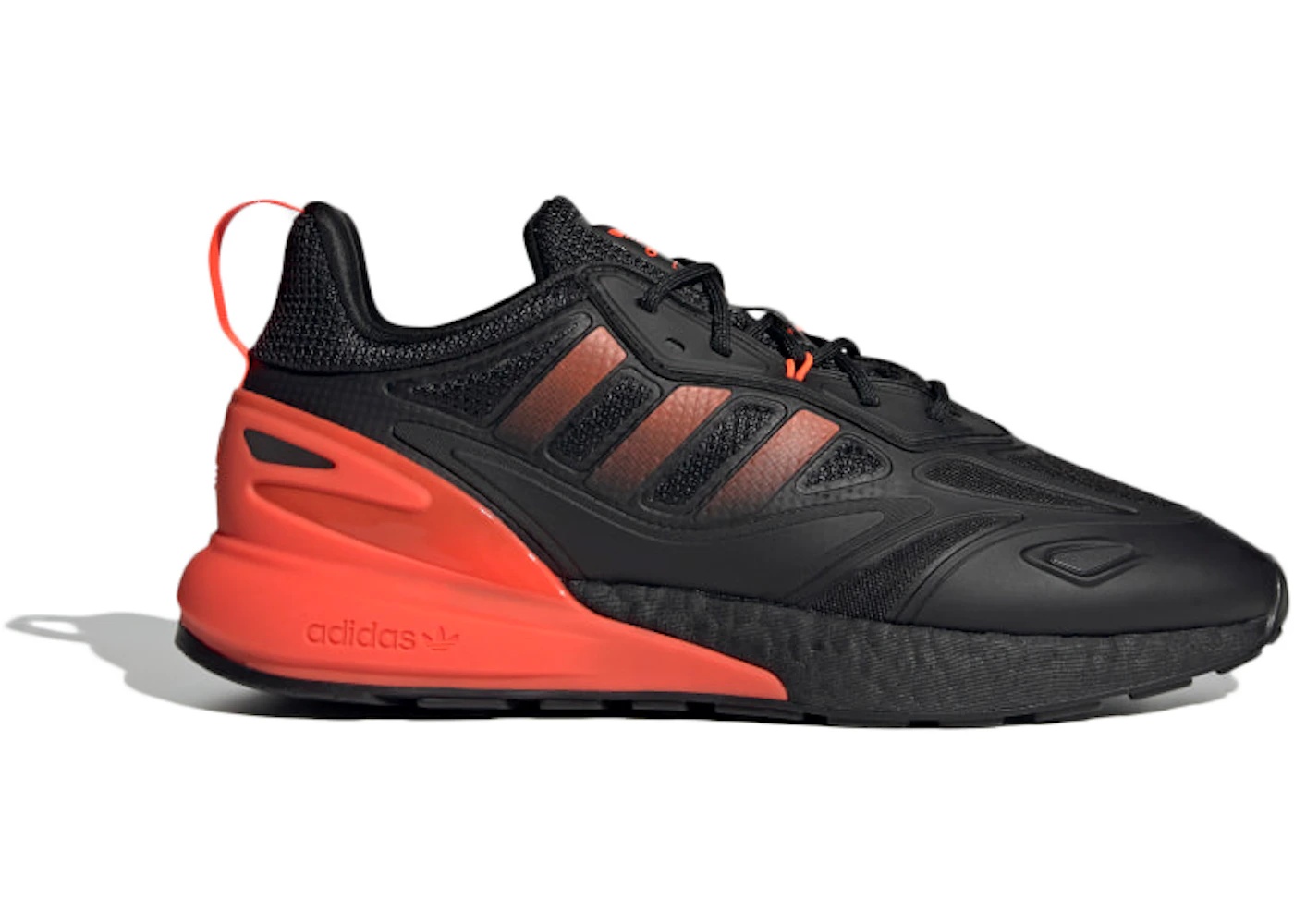 adidas ZX 2K Boost 2.0 Black Solar Red - 1