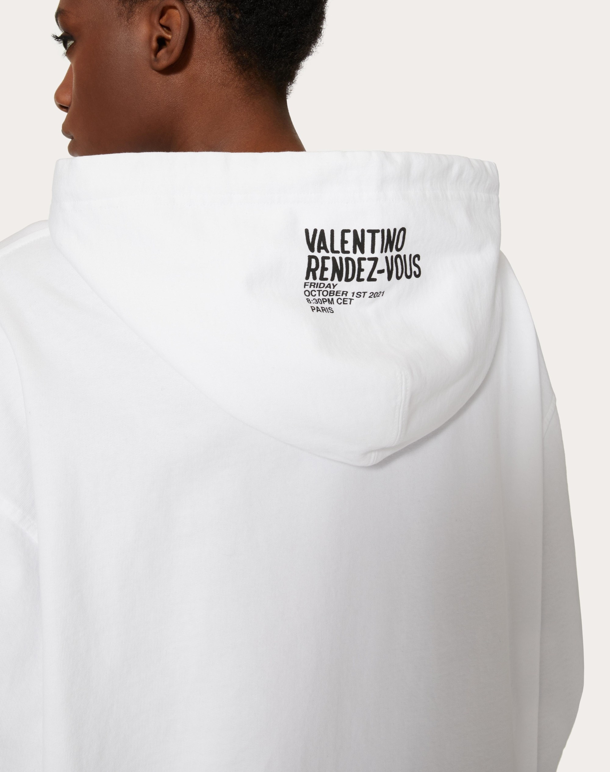 JERSEY SWEATSHIRT WITH VALENTINO ARCHIVE 1985 PRINT - 6
