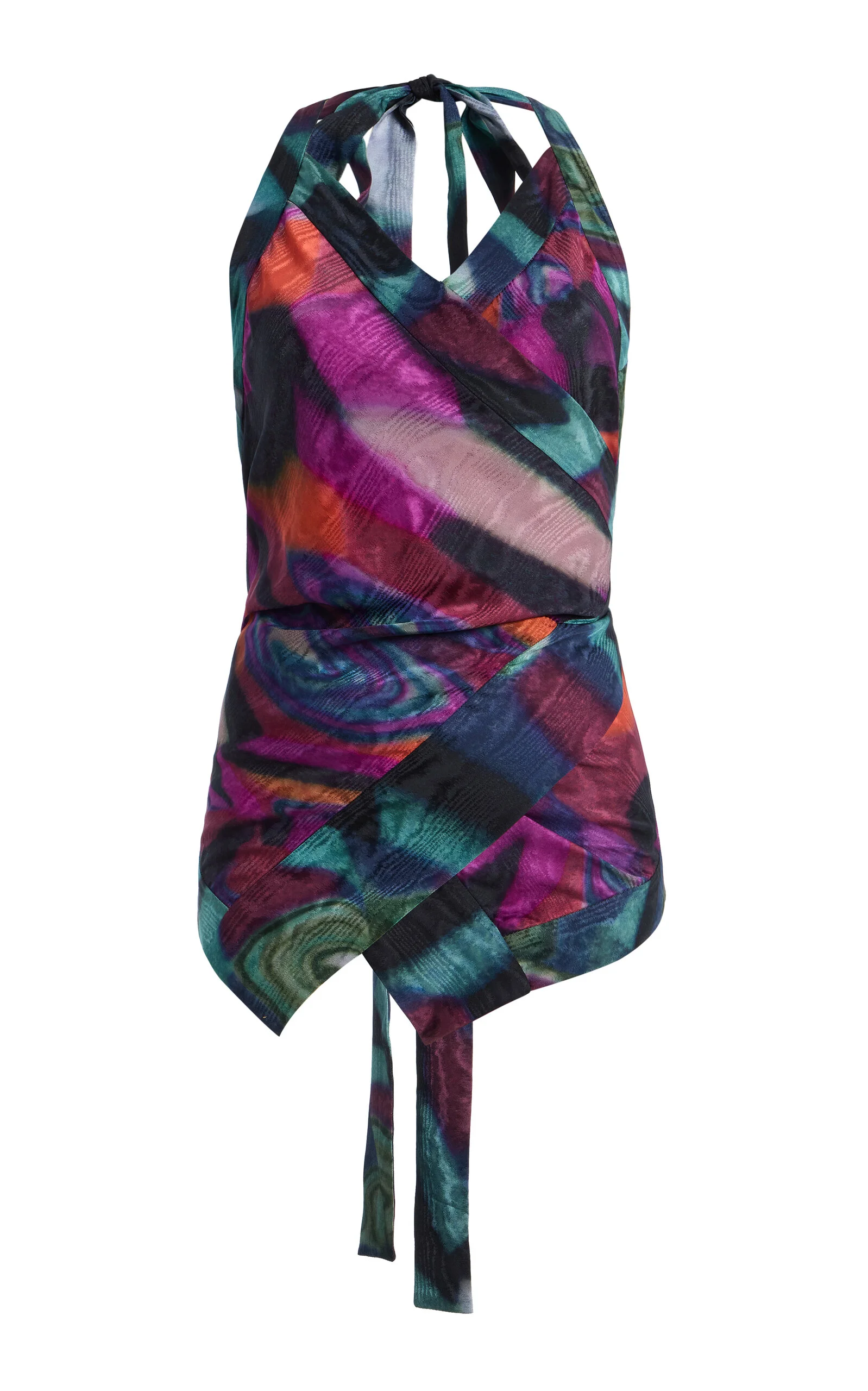 Cussia Printed Moiré Top - 1