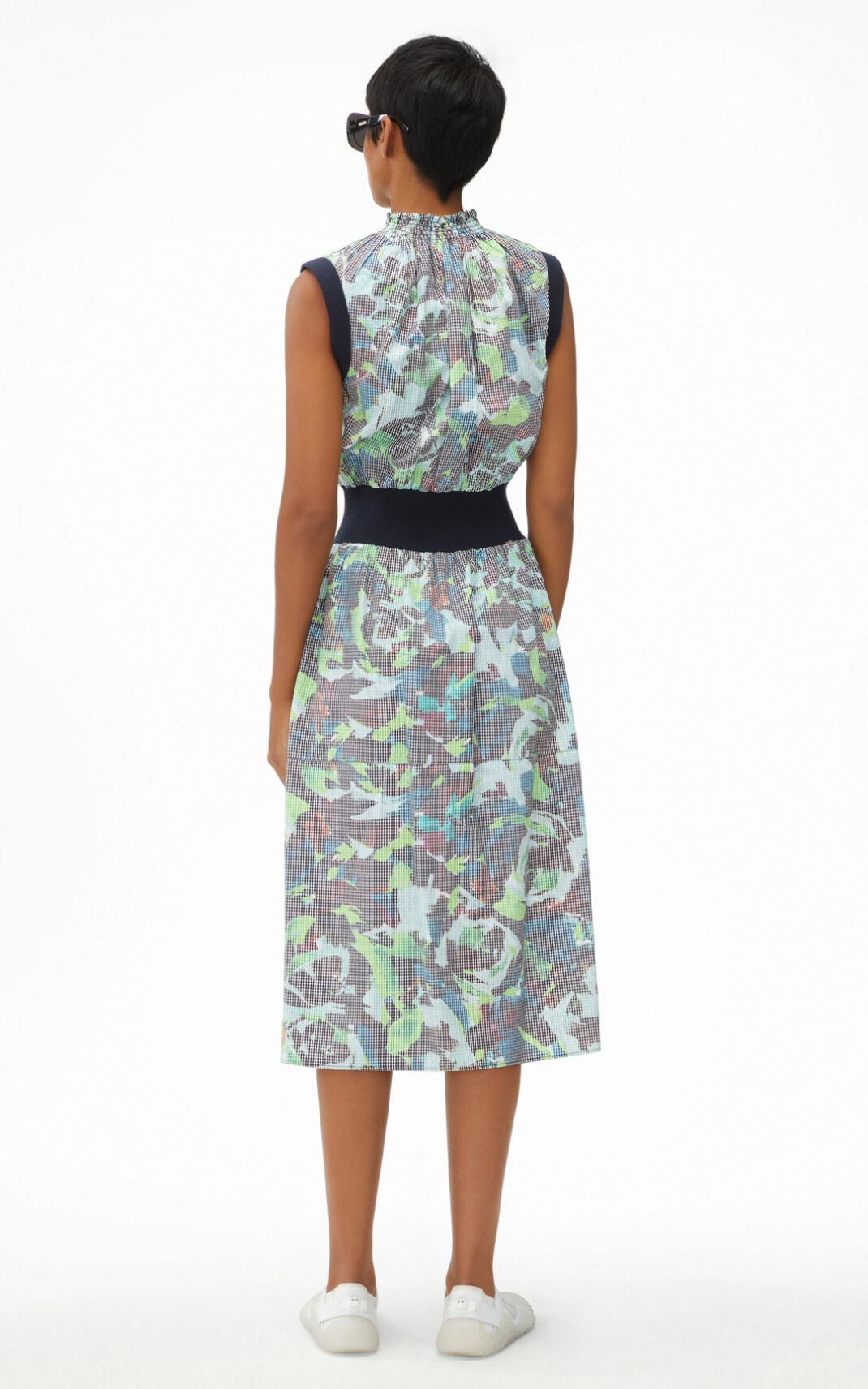 'KENZO Archive Floral' fitted dress - 4
