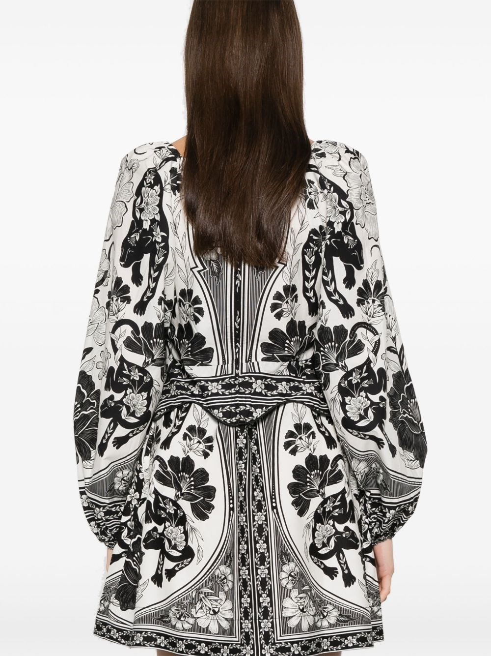 Flower Leopard Blouse - 5