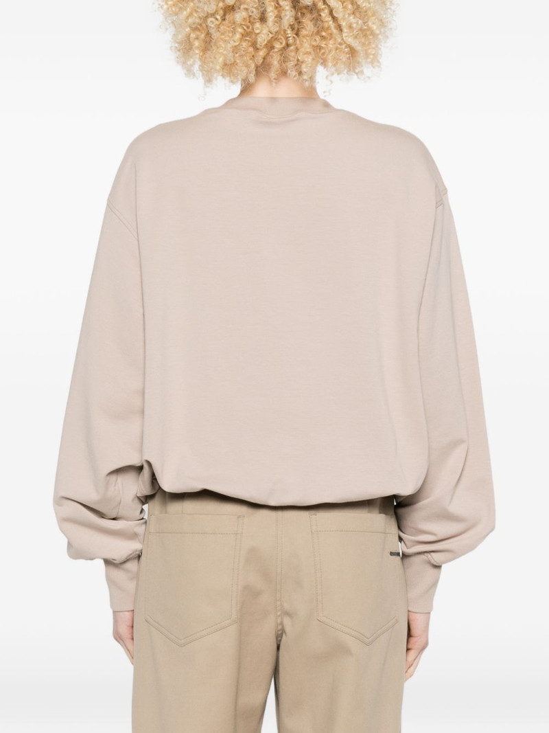 graphic crew-neck sweatshirt 4