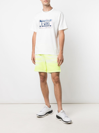 Alexander Wang License Plate print T-shirt outlook