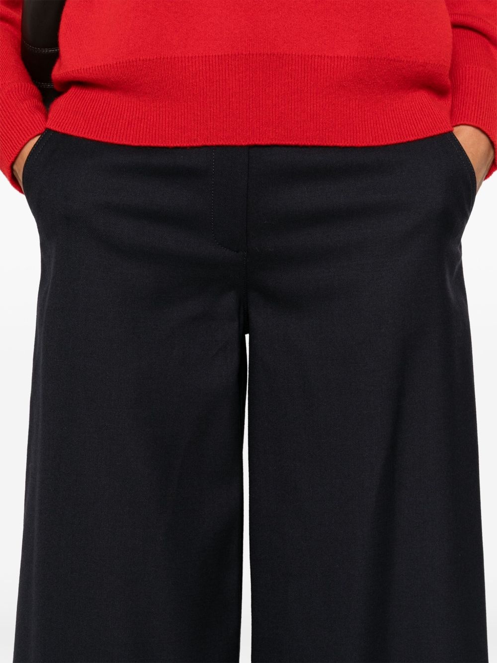 wide-leg trousers - 5