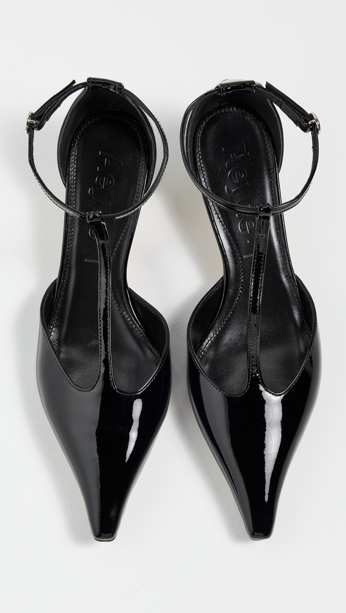 Liz Patent Calf Leather Black Heels - 4