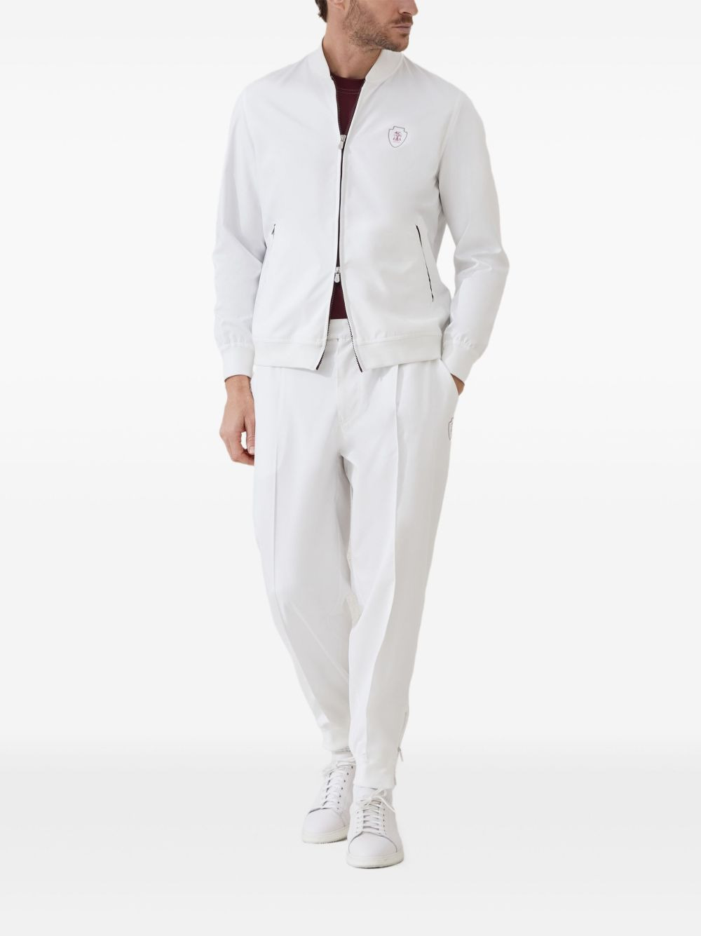 straight-leg track pants - 2