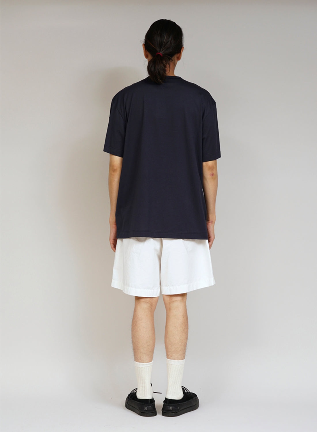 Nigel Cabourn x Sunspel Short Sleeve Pocket T-Shirt in Navy - 5