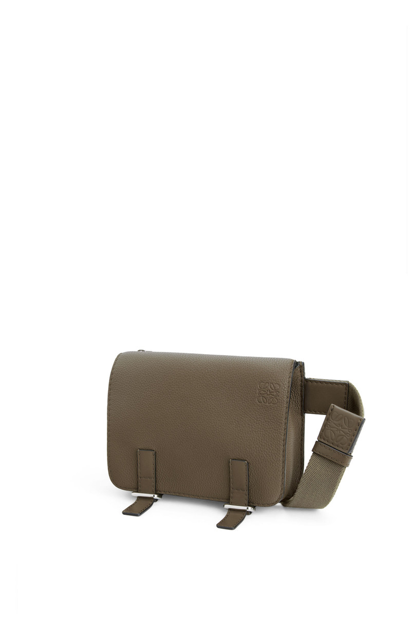 Military bumbag in soft grained calfskin 3