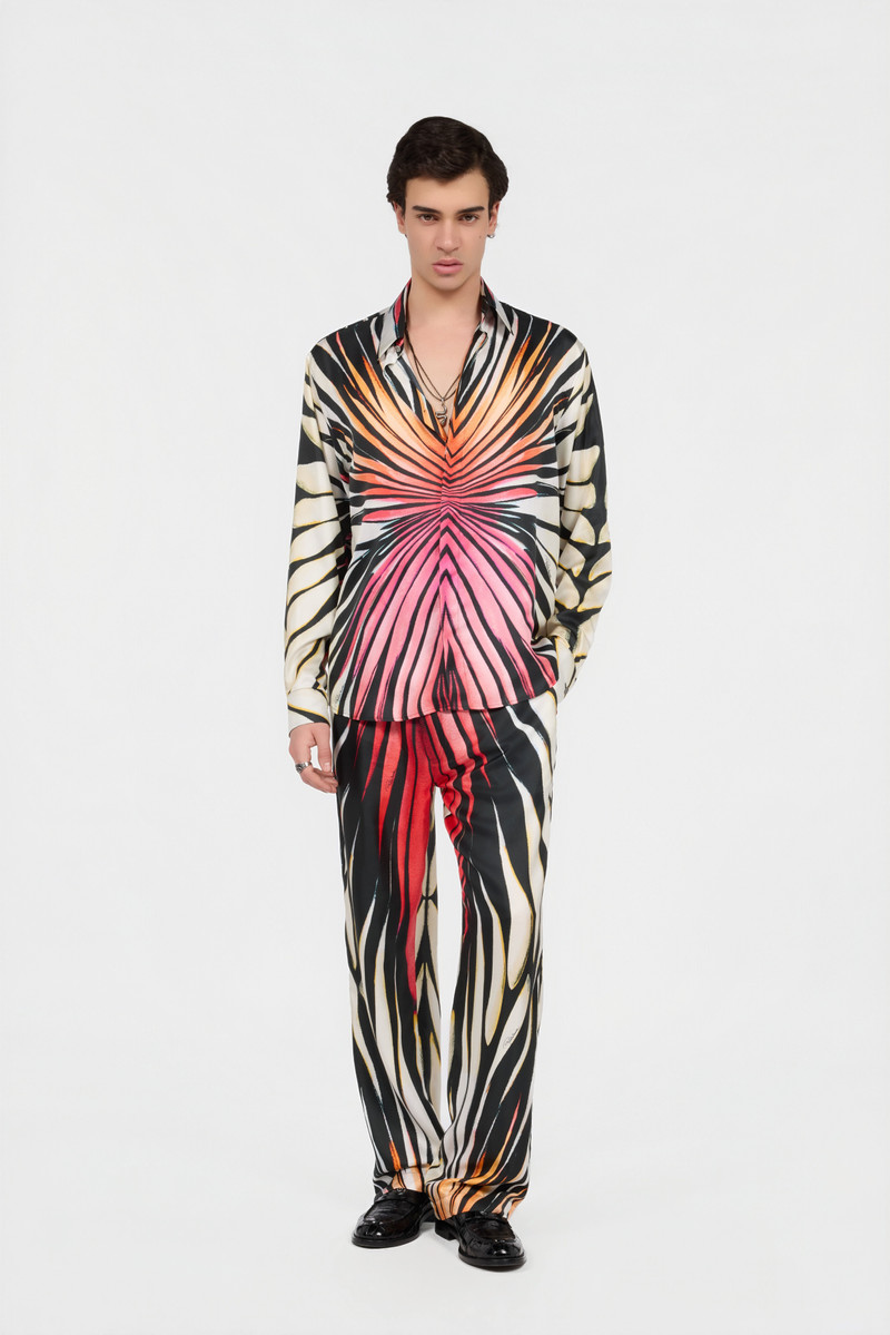 Roberto Cavalli Ray Of Paradise Print Shirt outlook