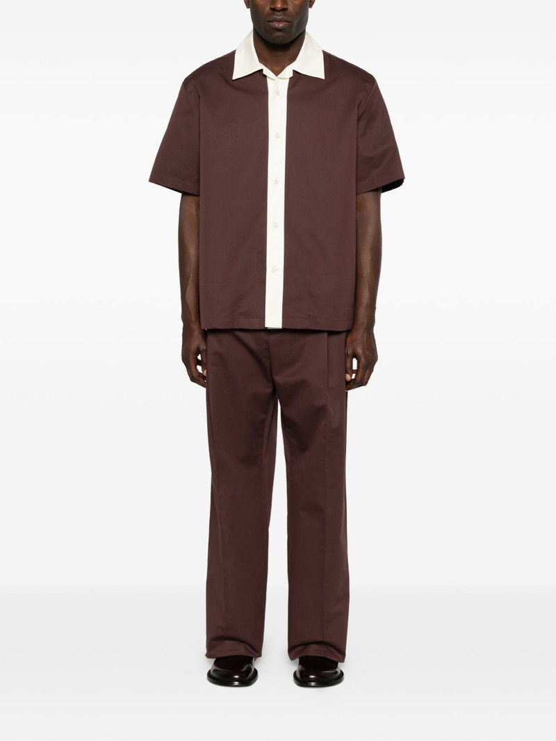 Jil Sander collared short-sleeves shirt outlook