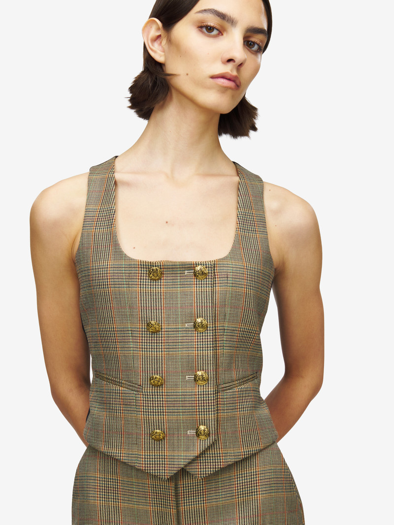 Country Check Waistcoat 6