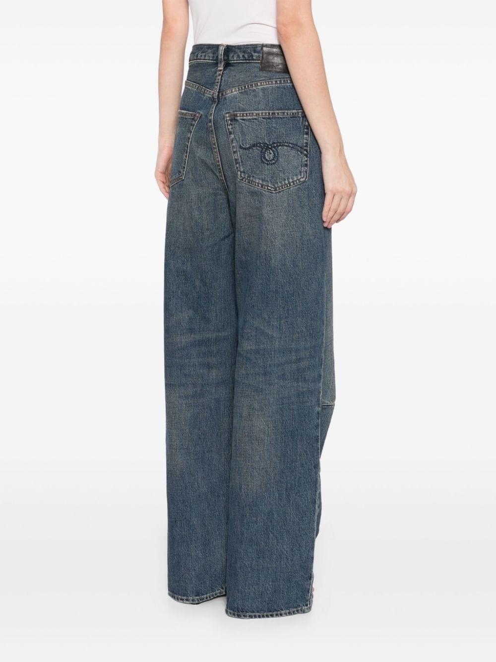 Wayne wide-leg jeans - 4