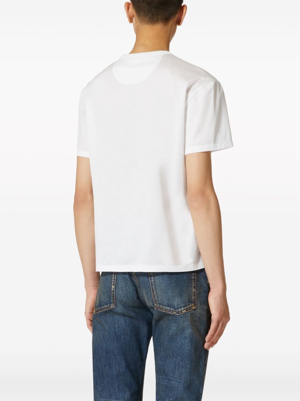chest-pocket cotton T-shirt - 4