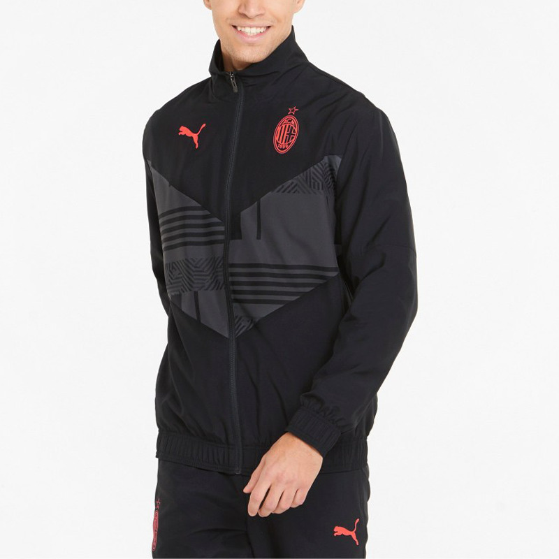 Puma Acm Prematch Jacket Logo 'Black' 765055-04 - 3