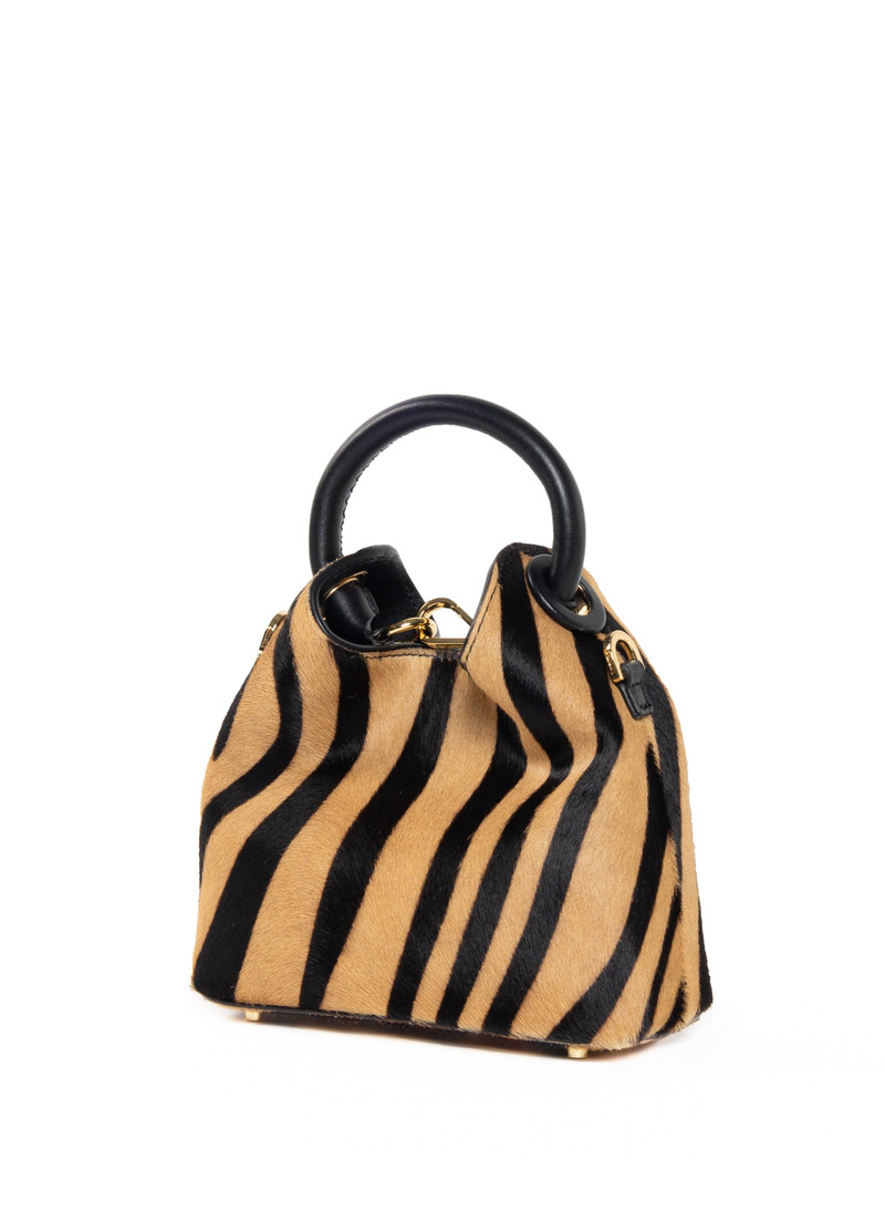 Elleme Madeleine Calf Leather Zebra outlook