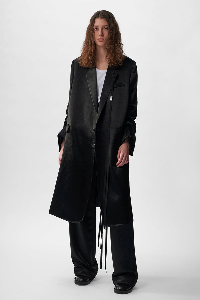 Viv Slouchy Long Jacket - 4