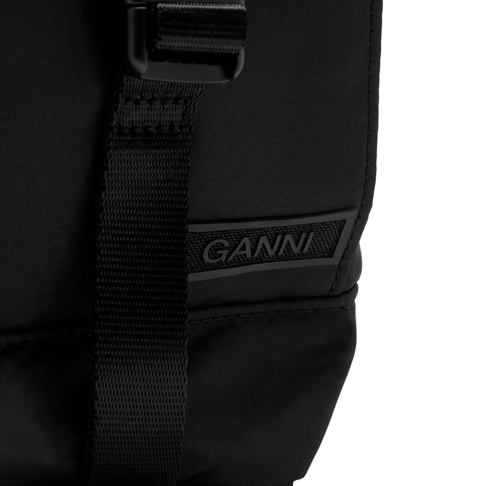 GANNI Recycled Tech Backpack - 5