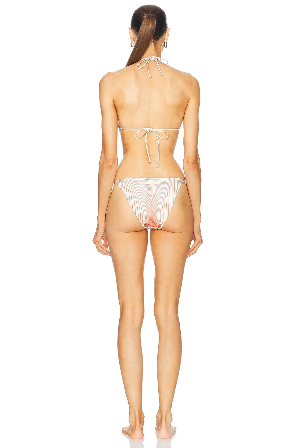Pinstripe Body Morphing Bikini Set - 3