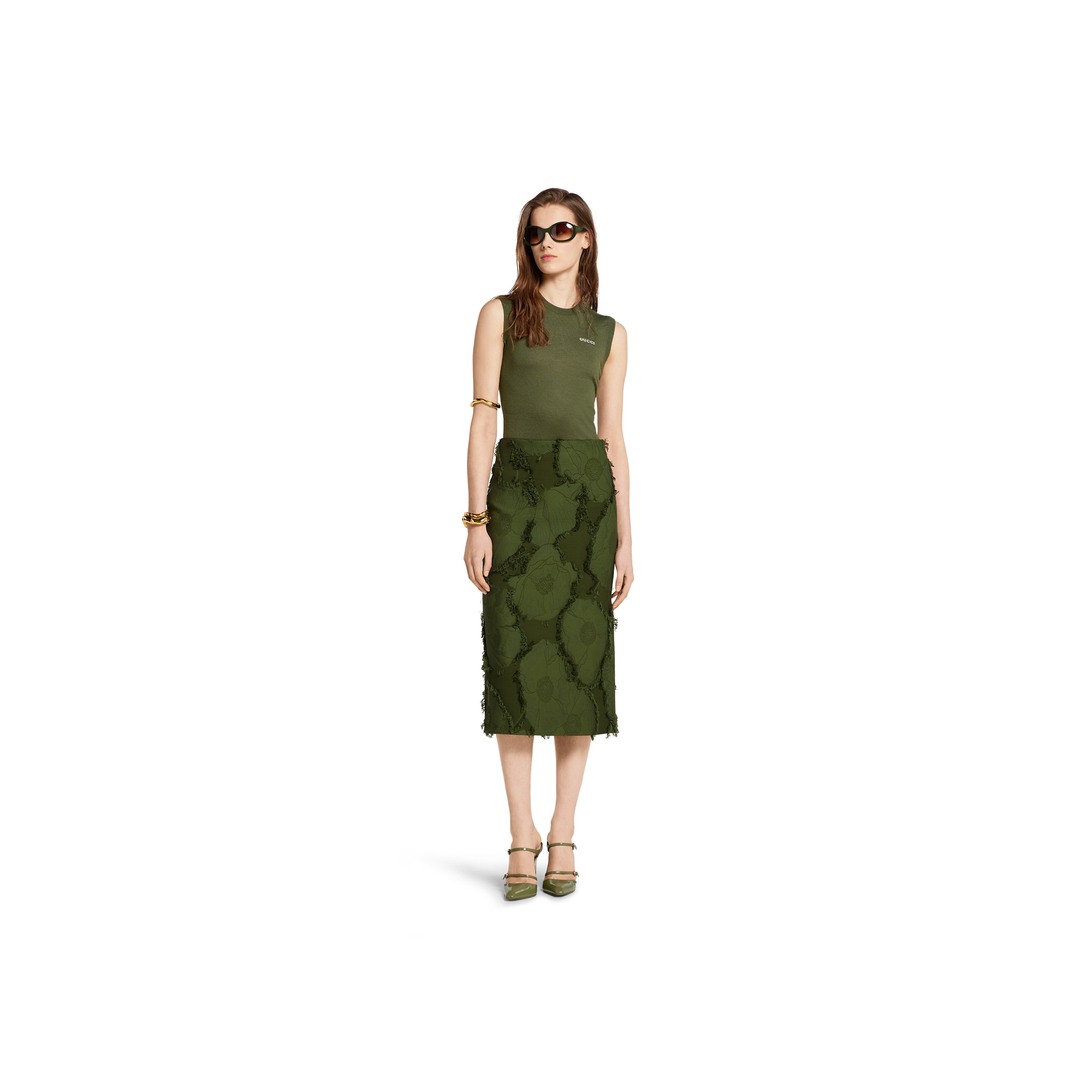 Cashmere silk sleeveless top - 2