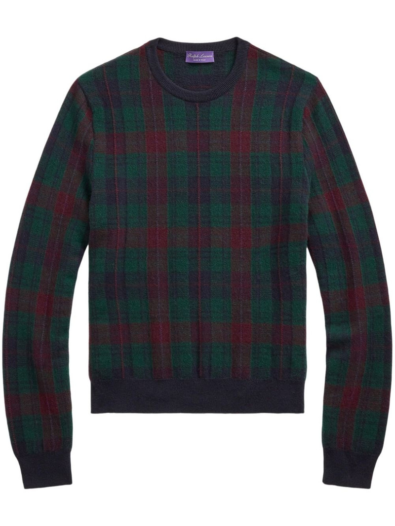 plaid sweater 1