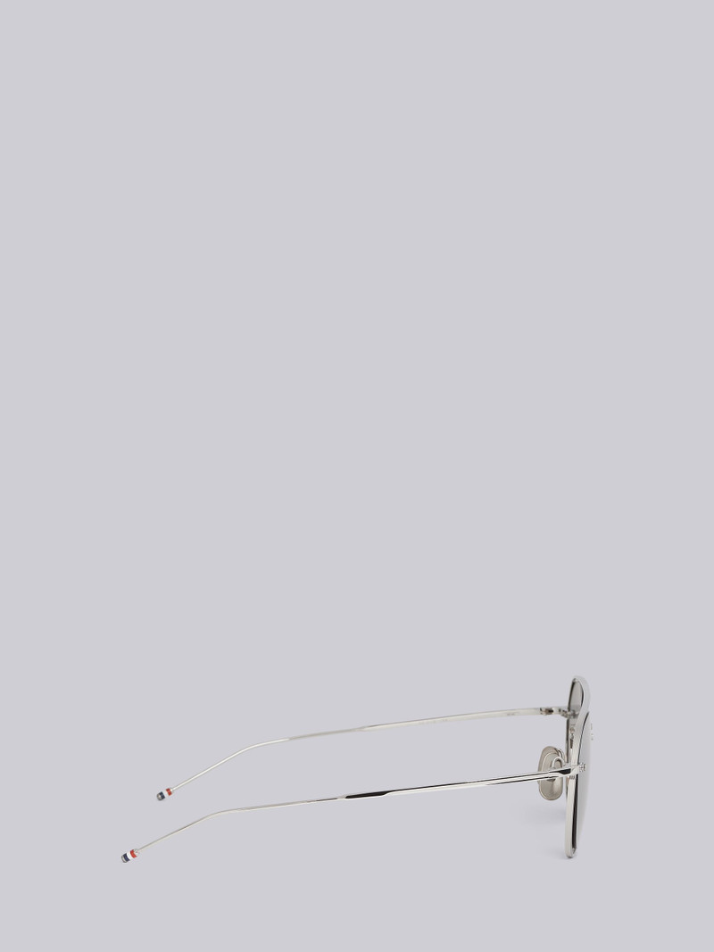 TB113 - Silver Aviator Sunglasses 3