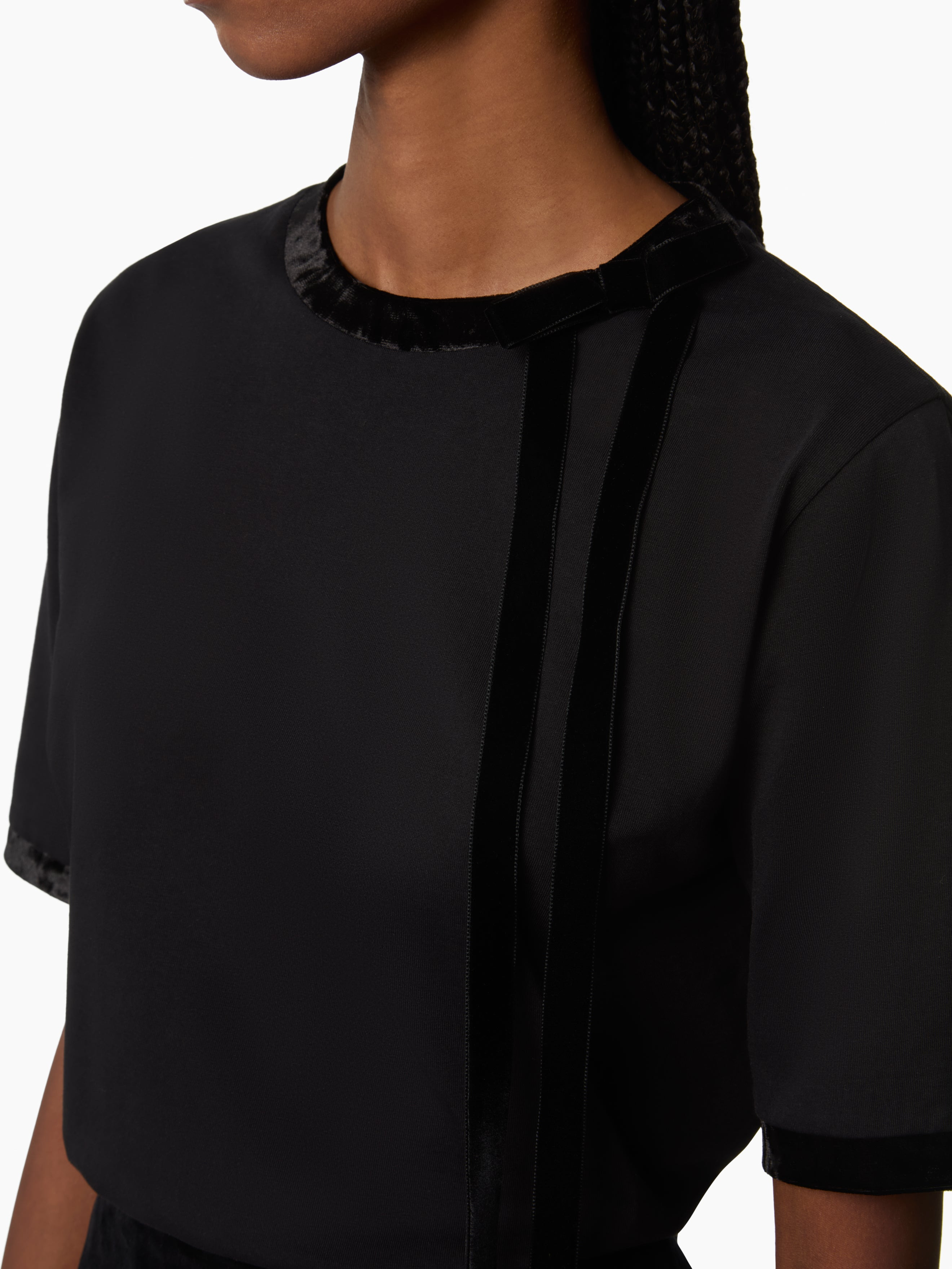 Black Bow Ruban T-Shirt - 3