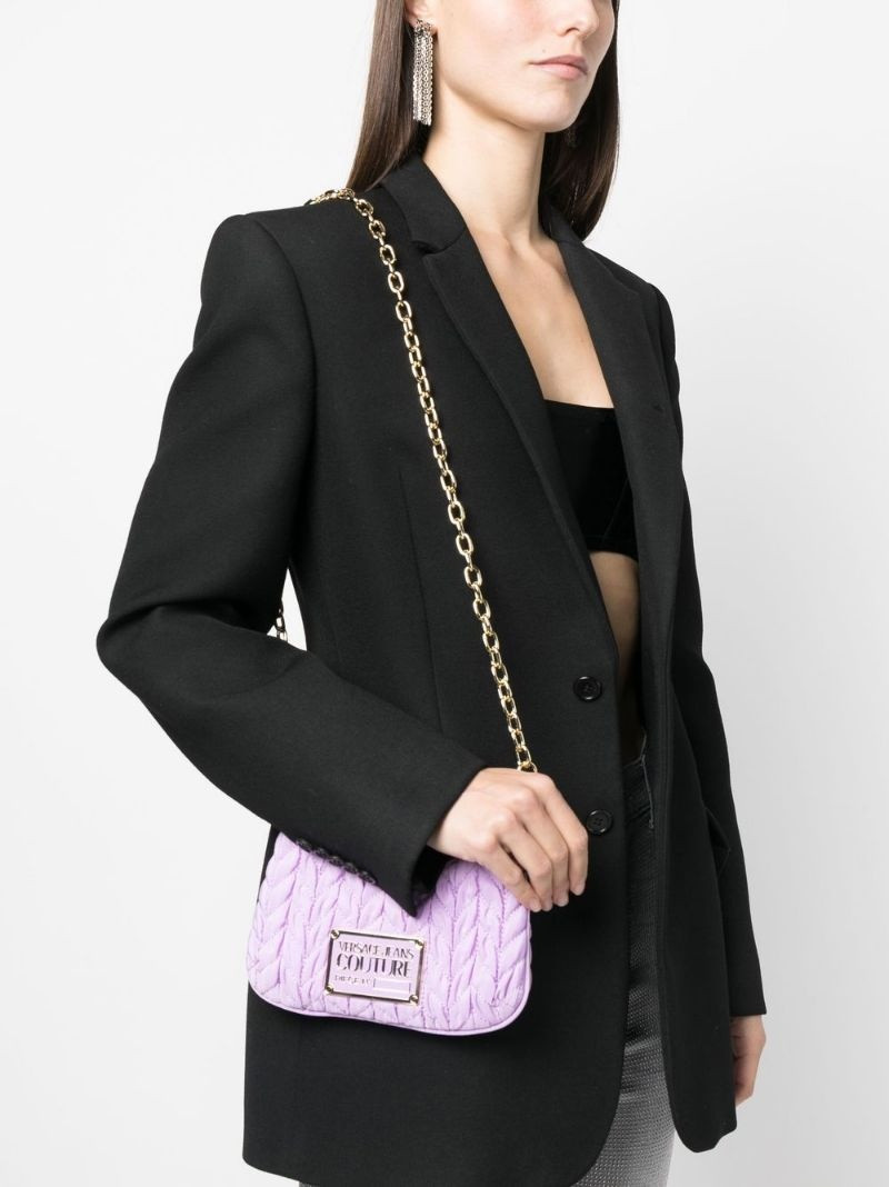 VERSACE JEANS COUTURE matelassé mini bag outlook