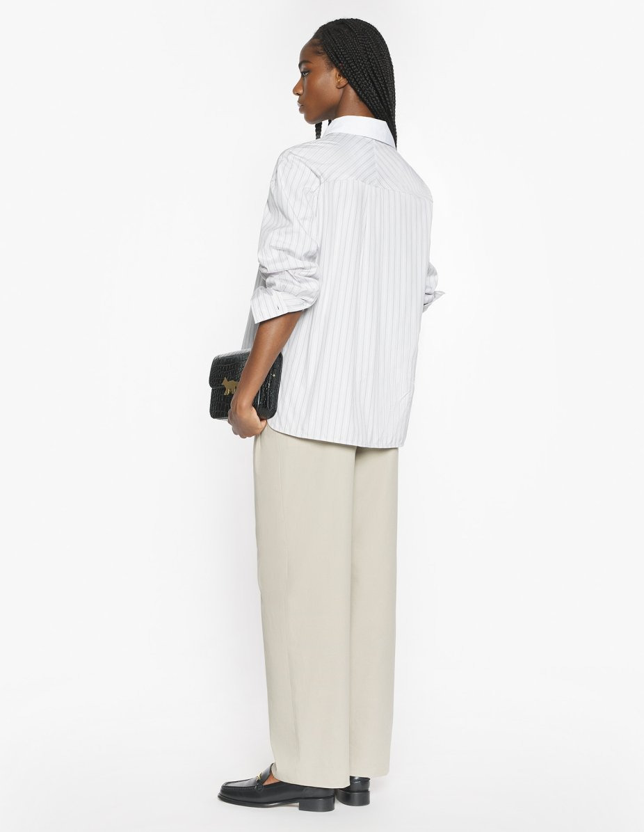 MAISON KITSUNE HANDWRITING BOYFRIEND SHIRT - 5