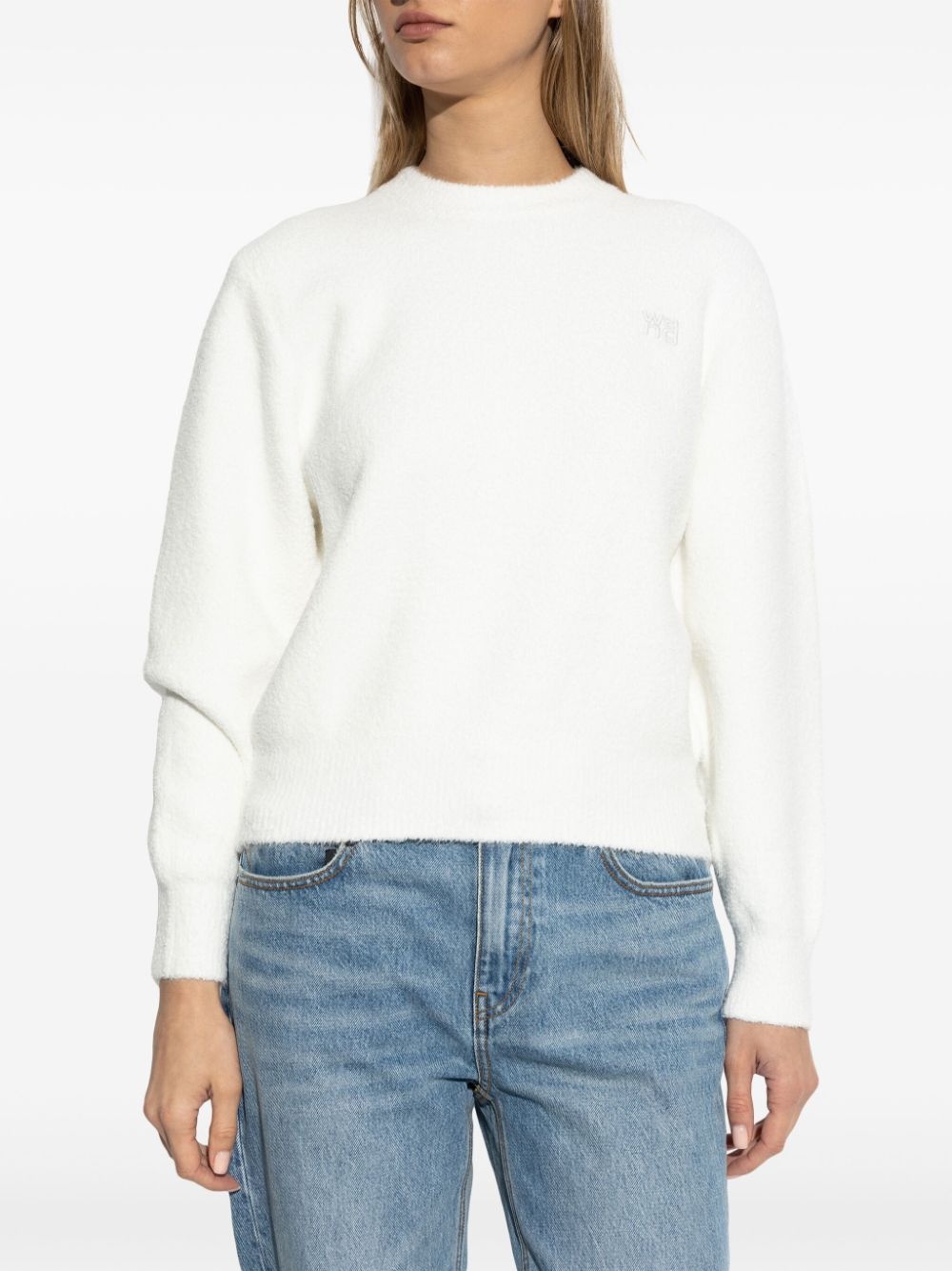 logo-embroidery jumper - 3