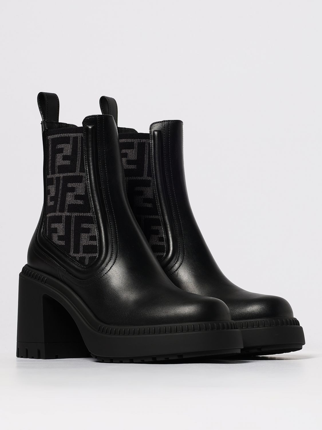 Flat ankle boots woman Fendi - 2