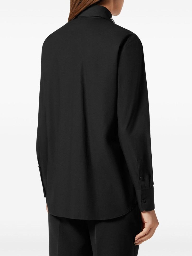 crystal-embellished cotton shirt 3