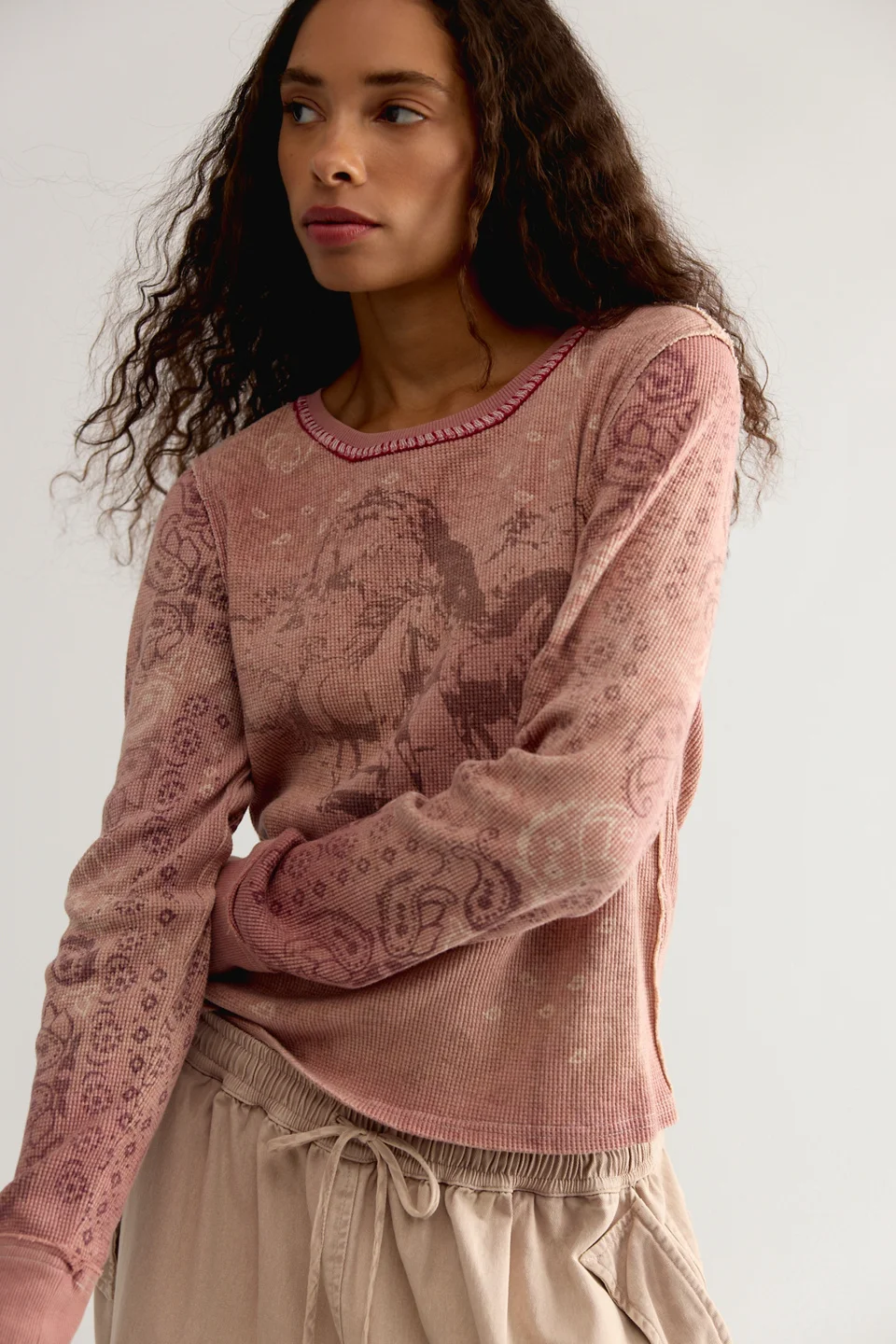 We The Free Saddle Up Thermal Top - 1