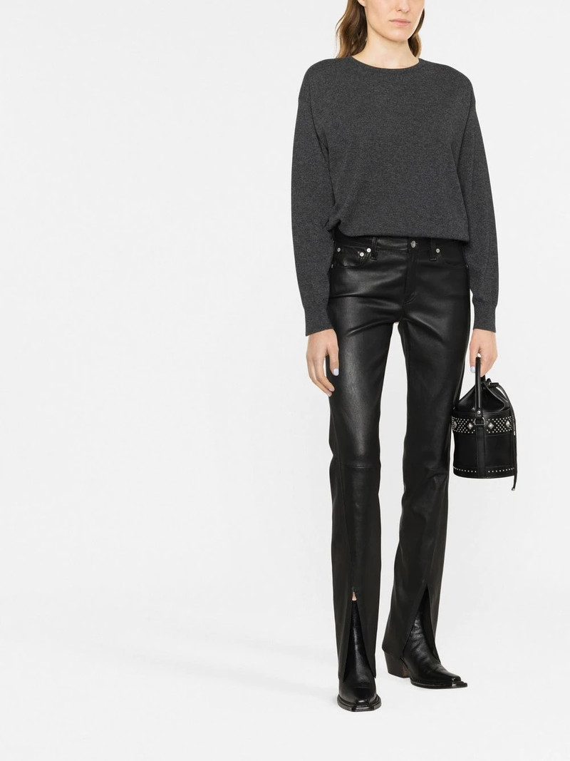 SAINT LAURENT crew-neck jumper outlook
