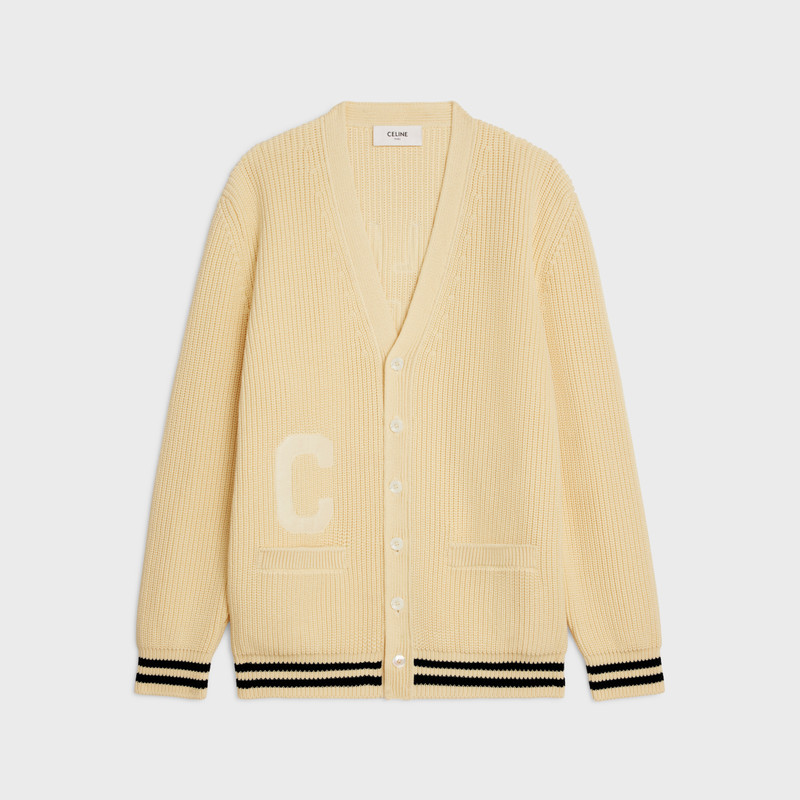 celine college cardigan in cotton 1
